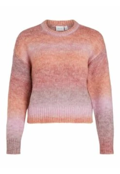 Vila Viziena Ombre O-Neck- Trui - Red/Violet 12 Vila Viziena Ombre O-Neck- Trui - Red/Violet -Vila 52688b6728e84d808130aedddf85b657