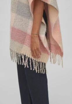 Vila Karo - Poncho - Misty Rose -Vila 546d7f26b6a648f0adcbabb392c13f8d