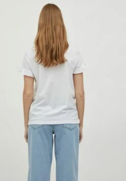 Vila T-Shirt Basic - Optical Snow -Vila 54cbf142ffd44c03b5e71b7ba919a205