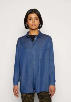 Vila Vibista L/S /Su - Noos - Overhemdblouse - Dark Blue Denim 9 Vila Vibista L/S /Su - Noos - Overhemdblouse - Dark Blue Denim -Vila 5827fd9141734f19ac7adec90e5d4b04