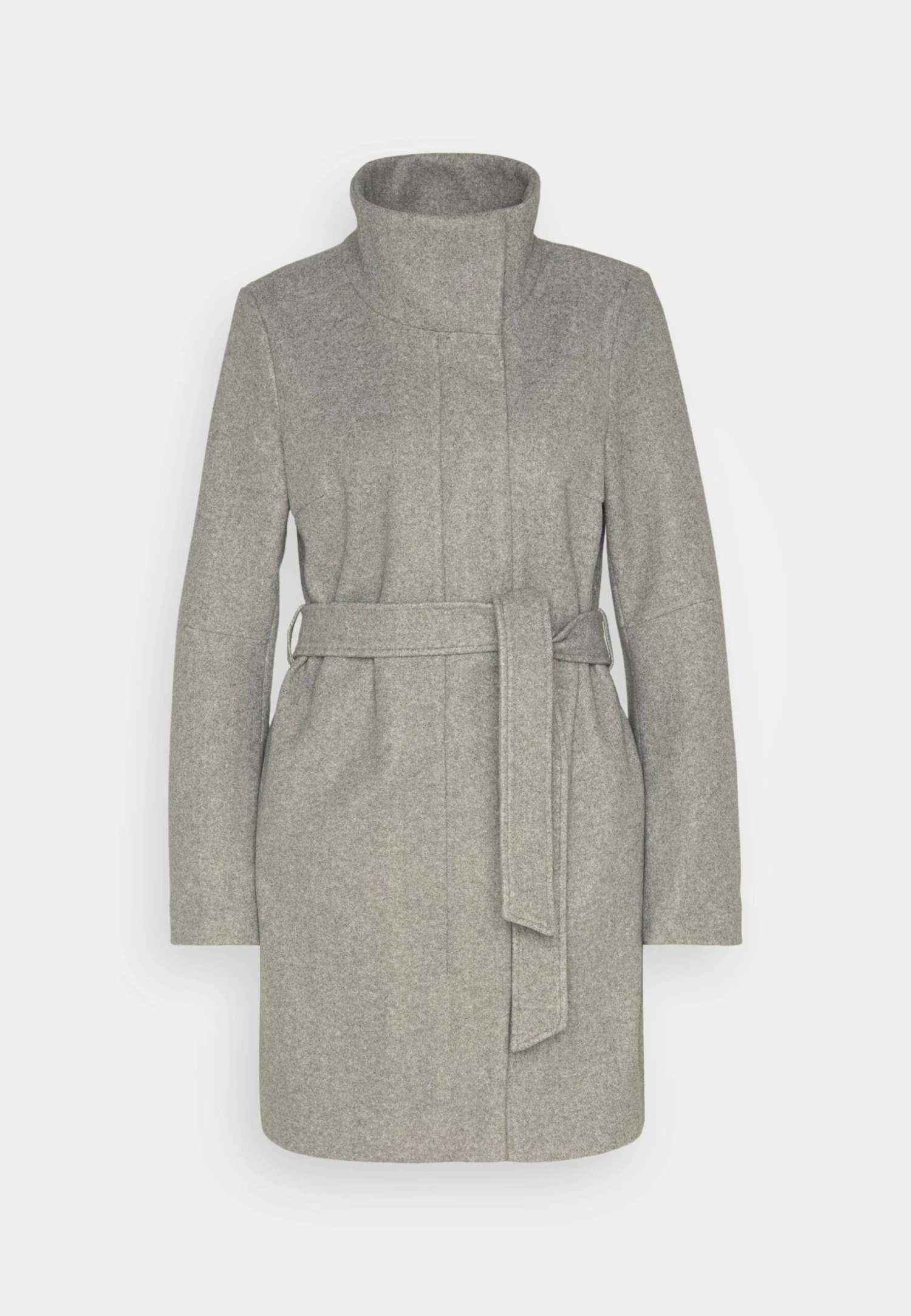 Vila Viloulou Short - Mantel - Medium Grey Melange 7 Vila Viloulou Short - Mantel - Medium Grey Melange - Afbeelding 5