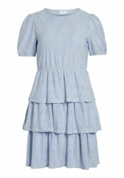 Vila Gestuftes - Jurk - Kentucky Blue -Vila 5a097b333235402cb88d49b997a0fc5b