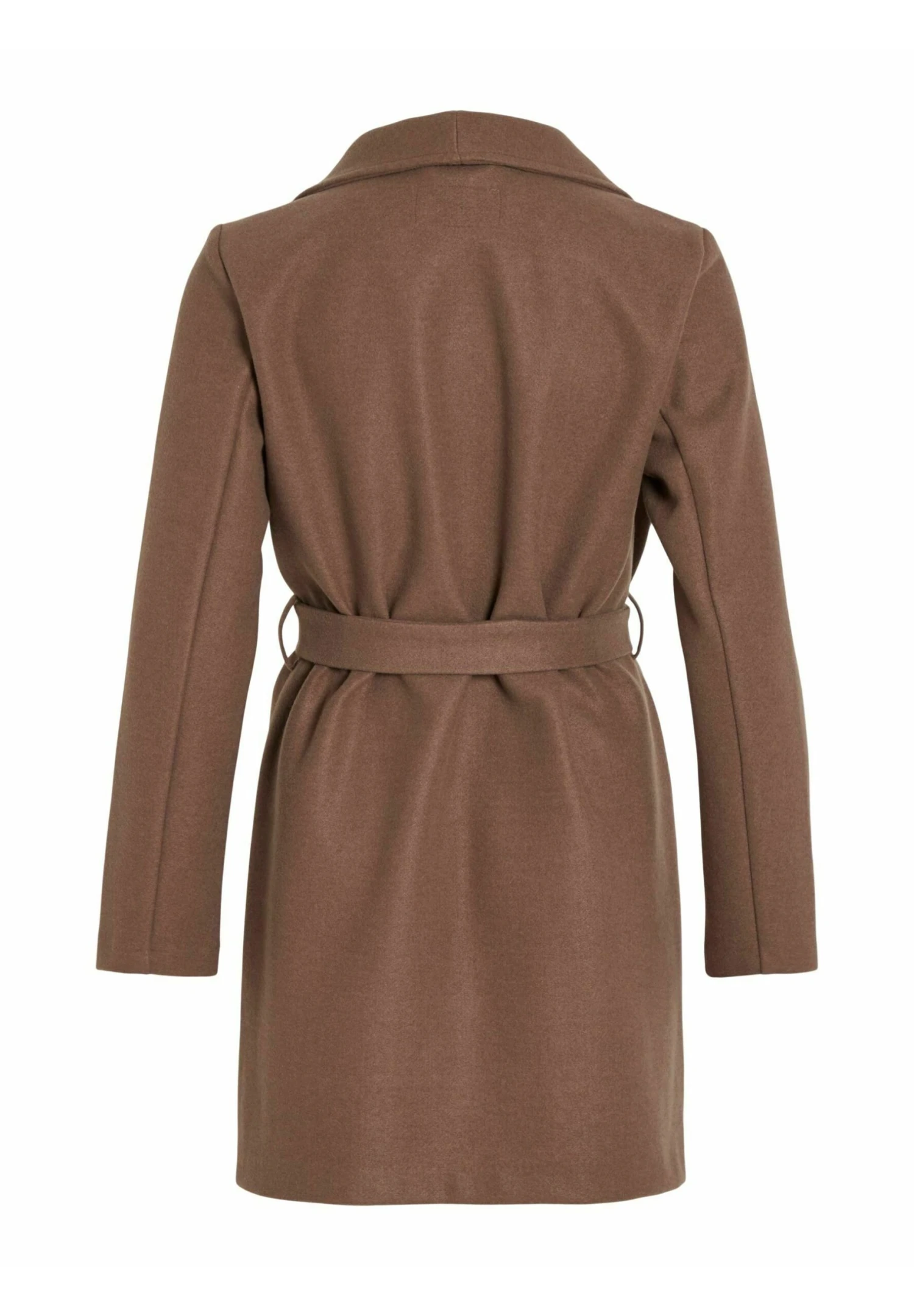 Vila Vicooley Collar Belt Noos - Halflange Jas - Brown Lentil 4 Vila Vicooley Collar Belt Noos - Halflange Jas - Brown Lentil - Afbeelding 2