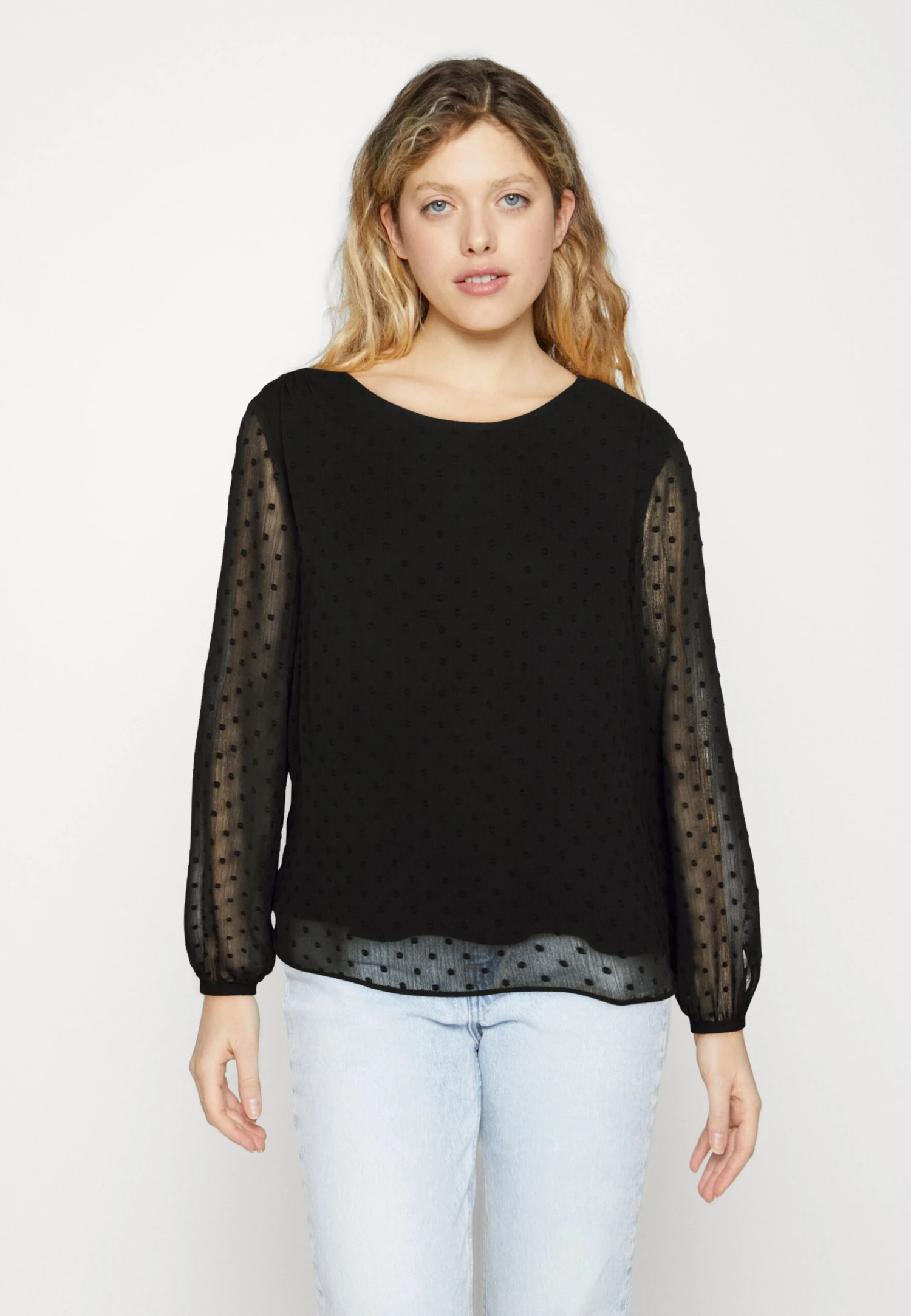 Vila Vimaliana O Neck- Longsleeve - Black 3 Vila Vimaliana O Neck- Longsleeve - Black