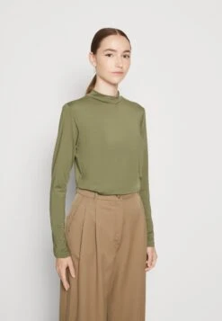 Vila Vileoa Rollneck - Longsleeve - Four Leaf Clover