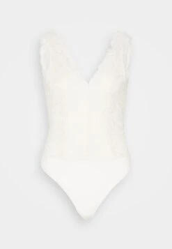 Vila Viregalia V Neck Body - Top - Birch -Vila 5ef0b79678f74d25ab1de47e61fbfd36