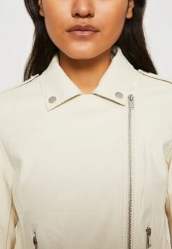 Vila Vicara Jacket - Imitatieleren Jas - Birch -Vila 5ef931be3b304f3780f16f6f3d4520c3