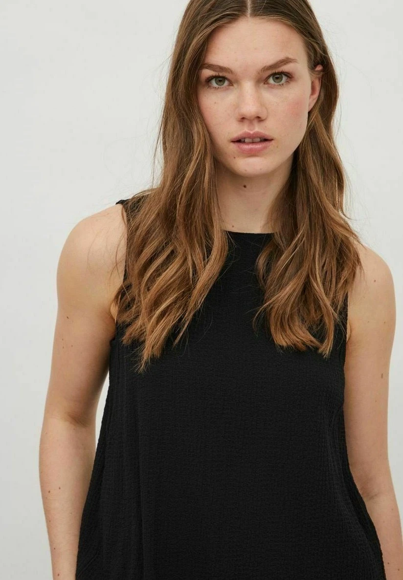 Vila Ohne Ärmel Rückenfreies - Blouse - Black 6 Vila Ohne Ärmel Rückenfreies - Blouse - Black - Afbeelding 4