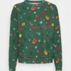Vila Vijingle Ls Christmas Ka - Sweater - Pine Needle