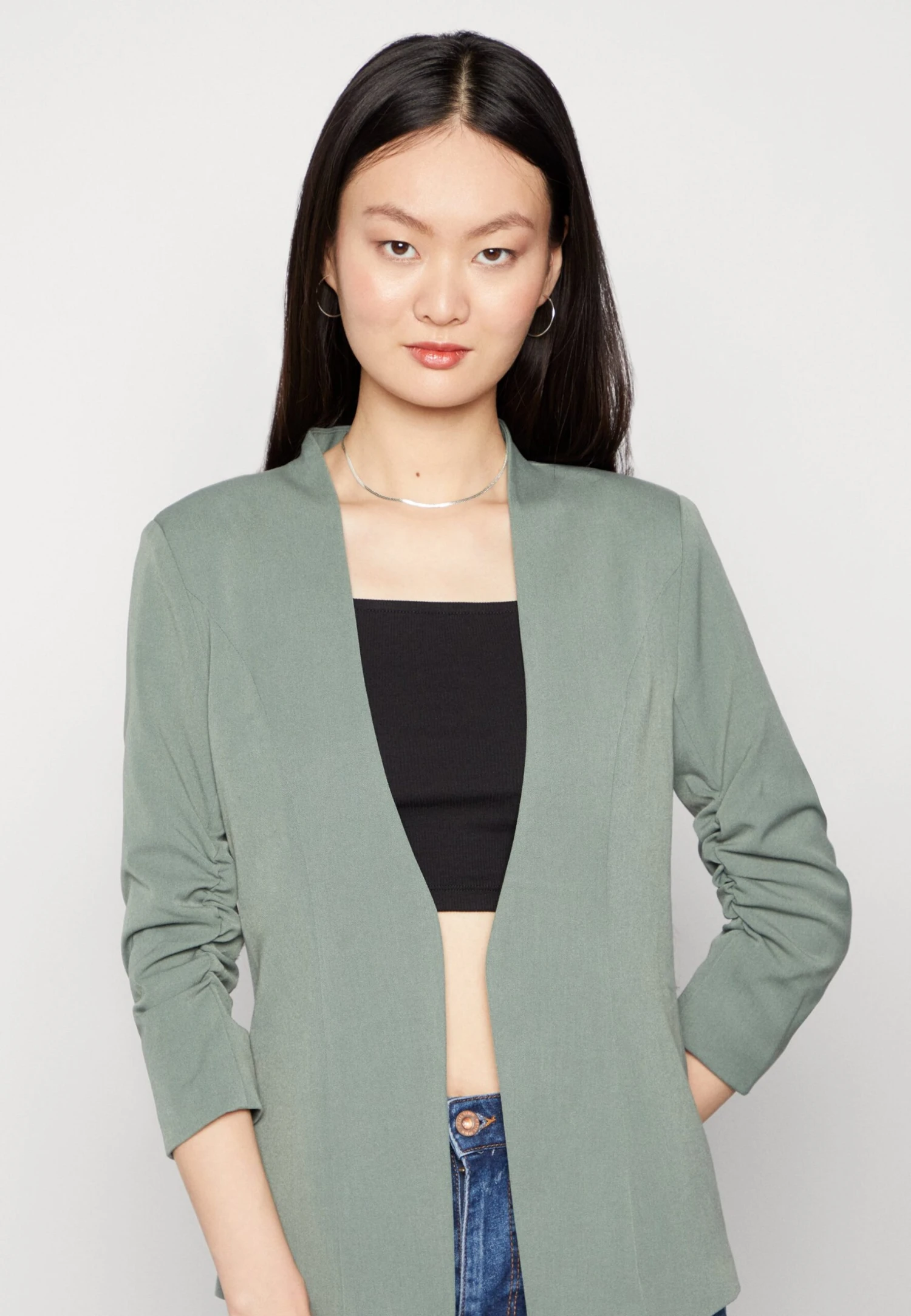 Vila Viher 3/4 New - Blazer - Laurel Wreath 6 Vila Viher 3/4 New - Blazer - Laurel Wreath - Afbeelding 4