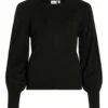 Vila Viava L S O-Neck Ka - Trui - Black 2 Vila Viava L S O-Neck Ka - Trui - Black -Vila 64945780cf334580a75d07dad76f96db