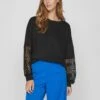 Vila Oberteil Mit Langen Ärmeln Sweat - Sweater - Black 2 Vila Oberteil Mit Langen Ärmeln Sweat - Sweater - Black -Vila 65e474aef3ad45fbb6a520f5e794f831
