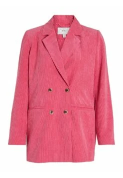 Vila Halflange Jas - Fandango Pink -Vila 6680784d8d0c46f4bfb621d79361a82c