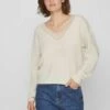 Vila Nverzierter - Trui - Super Light Natural Melan -Vila 677bb2e5b66b4bcab5488f56e55f2f06
