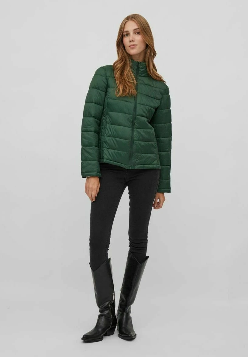 Vila High Neck - Winterjas - Pineneedle 4 Vila High Neck - Winterjas - Pineneedle - Afbeelding 2