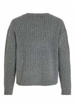 Vila Gerippter - Vest - Medium Grey Melange 13 Vila Gerippter - Vest - Medium Grey Melange -Vila 6862889a9dbf4a719f0f4beae15b4c0a