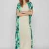 Vila Kaftan Gemusterter - Lichte Jas - Shaded Spruce 1 Vila Kaftan Gemusterter - Lichte Jas - Shaded Spruce -Vila 688335b912474573ac50d17f3a711c95