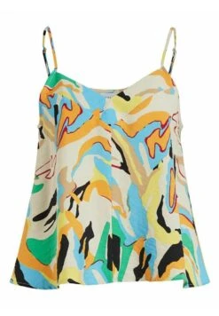 Vila Träger Gemustertes - Top - Birch -Vila 68ff364c5d8847b38c0b6e05b29f761d