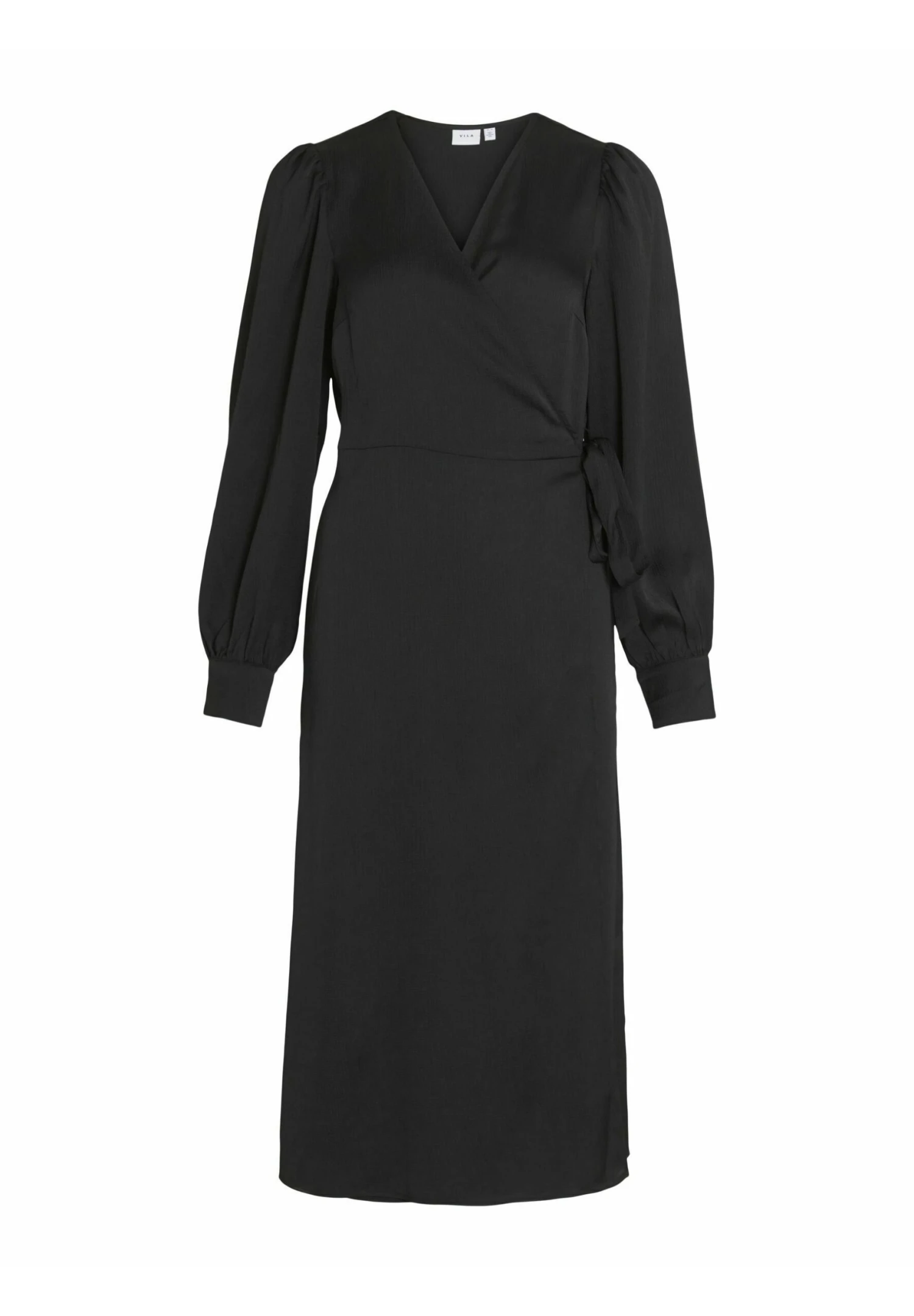 Vila Wickel Langärmeliges - Jurk - Black 8 Vila Wickel Langärmeliges - Jurk - Black - Afbeelding 6