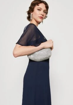 Vila Virilla V Neck Midi Dress - Cocktailjurk - Navy 11 Vila Virilla V Neck Midi Dress - Cocktailjurk - Navy -Vila 6a04aeff79254c2eb6d53db76d0dc658