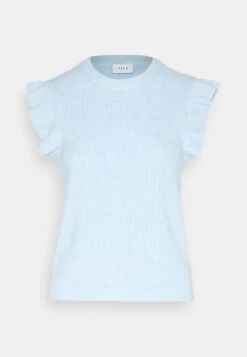 Vila Viril Flounce - Noos - T-Shirt Print - Kentucky Blue Melange 12 Vila Viril Flounce - Noos - T-Shirt Print - Kentucky Blue Melange -Vila 6a206ad2c5c8412aaf8f6ff9b706c013