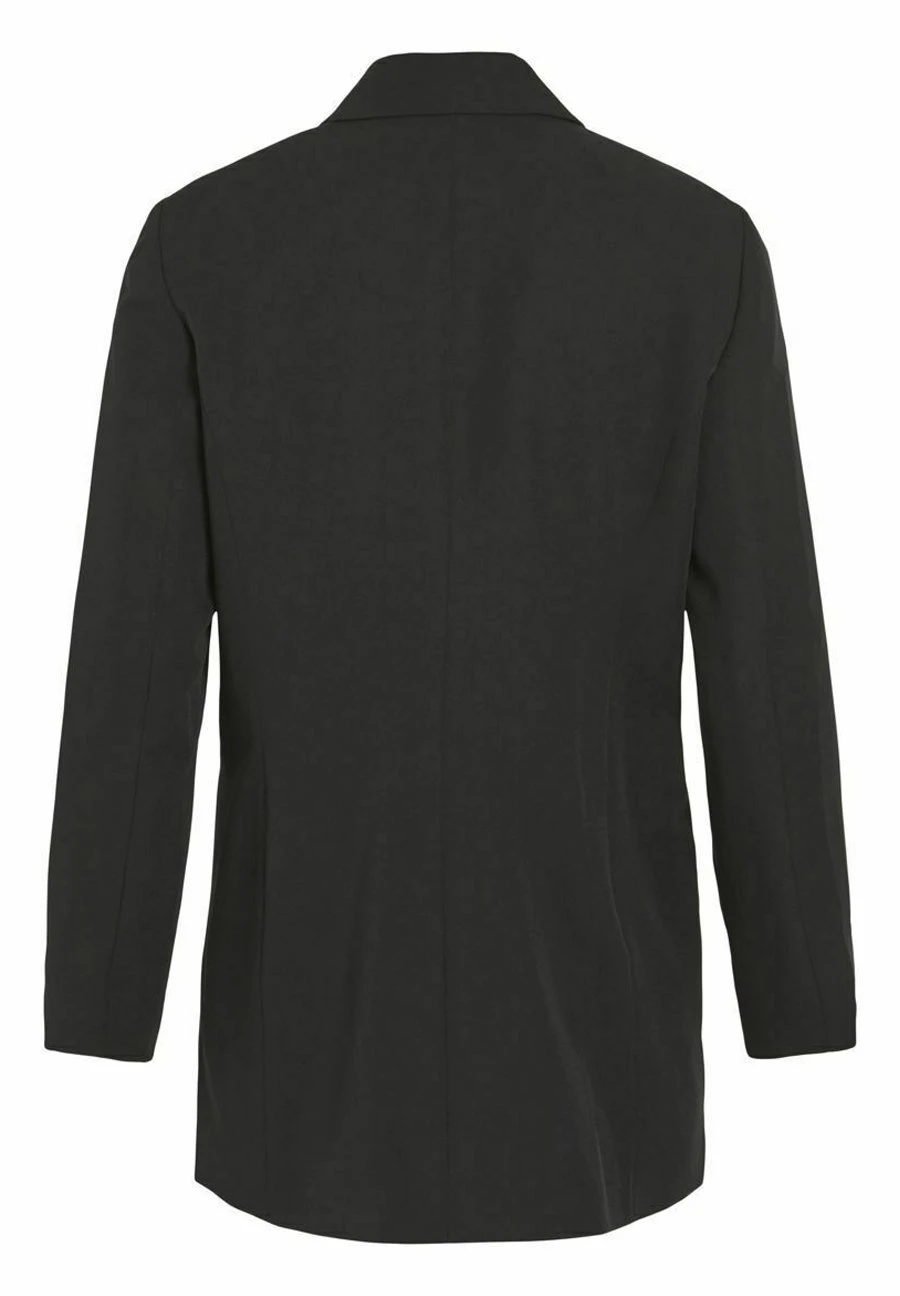 Vila Langer - Halflange Jas - Black 8 Vila Langer - Halflange Jas - Black - Afbeelding 6