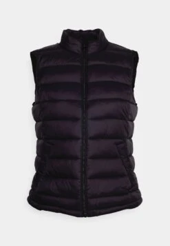 Vila Viminsk Short Waistcoat - Bodywarmer - Black 10 Vila Viminsk Short Waistcoat - Bodywarmer - Black -Vila 6ad67e31845c43469db4d69575d38be8