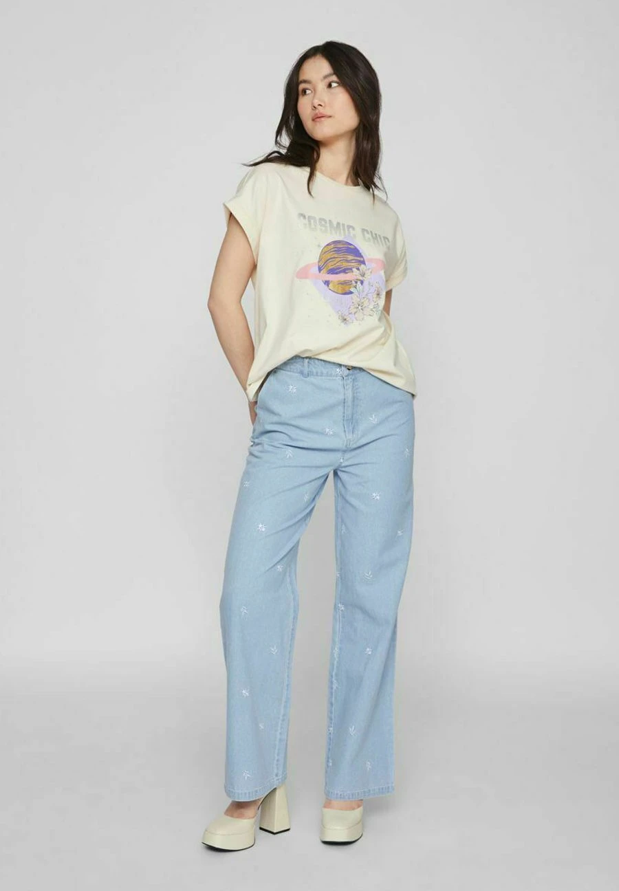 Vila Print- T-Shirt Print - Birch 4 Vila Print- T-Shirt Print - Birch - Afbeelding 2