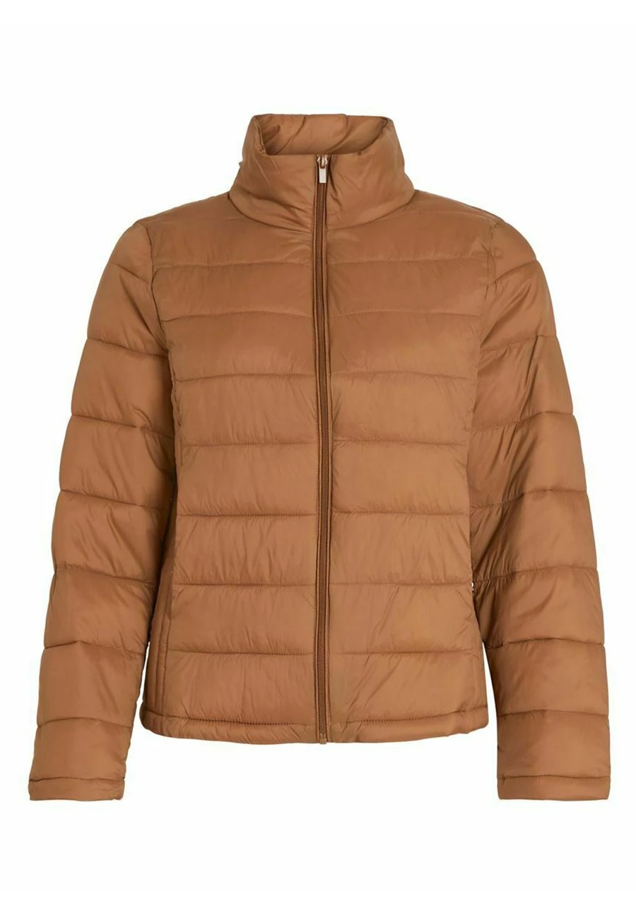 Vila High Neck - Winterjas - Toasted Coconut 8 Vila High Neck - Winterjas - Toasted Coconut - Afbeelding 6