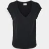 Vila Vimodala V Neck - T-Shirt Basic - Black 1 Vila Vimodala V Neck - T-Shirt Basic - Black -Vila 6bf99c44684c44f2a691123f951aac33