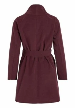 Vila Viapple- Halflange Jas - Bordeaux/Brown 15 Vila Viapple- Halflange Jas - Bordeaux/Brown -Vila 6c3b17f343cc43f08996f77efbf3d731