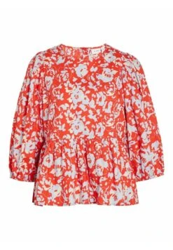 Vila Oberteil Mit 3/4-Ärmeln - Blouse - Valiant Poppy 16 Vila Oberteil Mit 3/4-Ärmeln - Blouse - Valiant Poppy -Vila 6db004e9e843408db53ffd8f808d686a