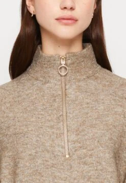 Vila Vimathilda New Zip - Trui - Walnut Melange 13 Vila Vimathilda New Zip - Trui - Walnut Melange -Vila 6e2fec0ffe364a12a4afc3bad95d505d