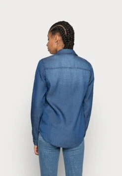 Vila Vibista/Su-Noos - Overhemdblouse - Blue Denim 9 Vila Vibista/Su-Noos - Overhemdblouse - Blue Denim -Vila 6e34e7c9fb5d46e3bb646665783fa121