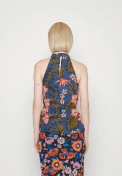 Vila Vimaya Halter Neck - Top - Federal Blue -Vila 6f724636a8cf4d40b5d66f204ff6b24a