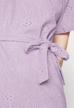 Vikawa Short Tie Belt Dress - Jerseyjurk - Pastel Lilac -Vila 6f7ee3309958461dbc44eb522dd4b6c0