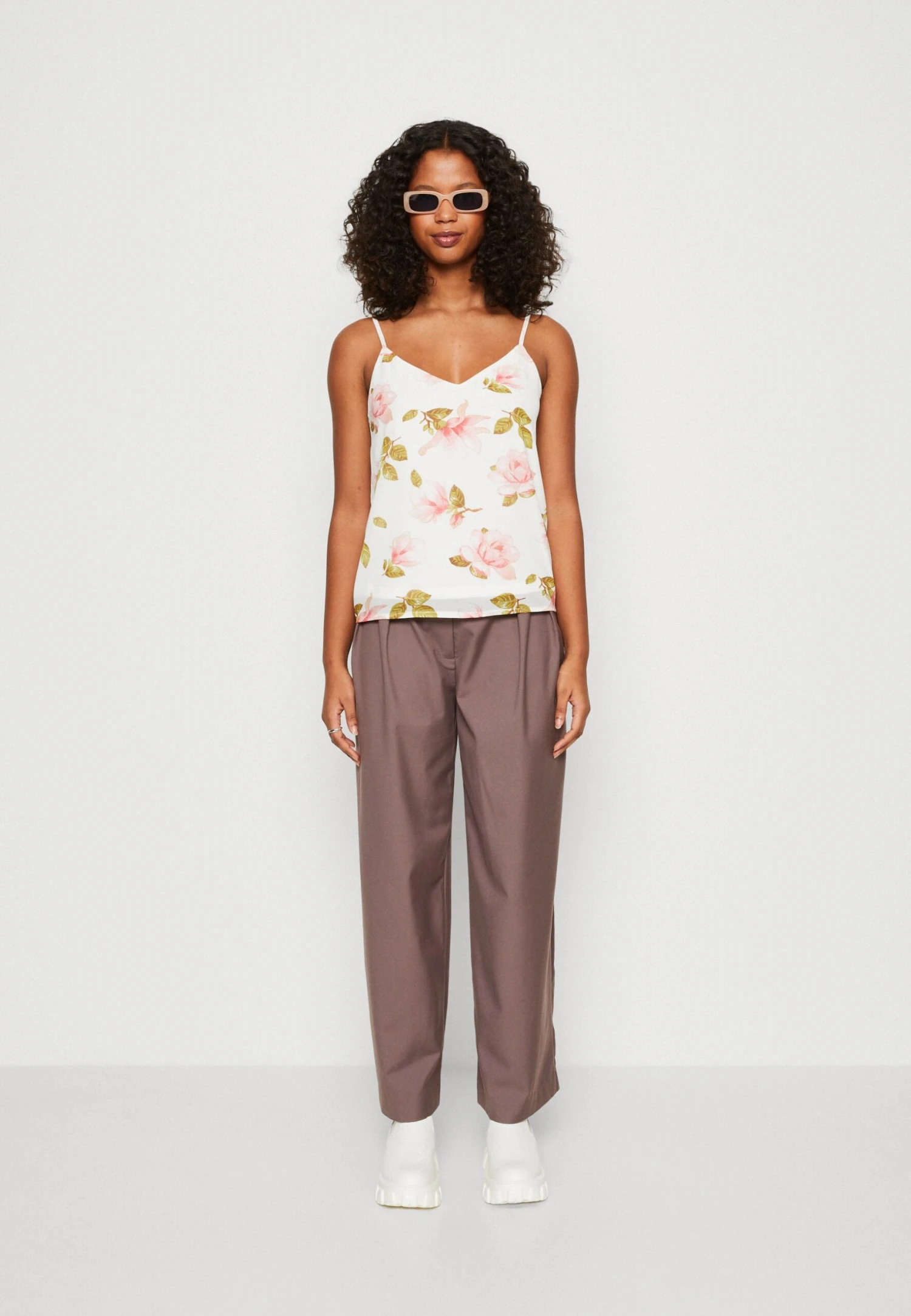 Vila Vimilina Singlet - Top - Snow White 4 Vila Vimilina Singlet - Top - Snow White - Afbeelding 2