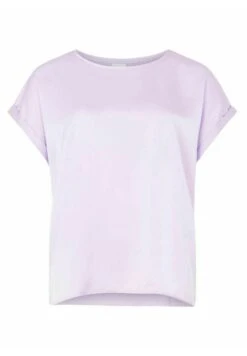 Curve - T-Shirt Basic - Pastel Lilac -Vila 7198d75cf98e470eb80315f6e8d4a289