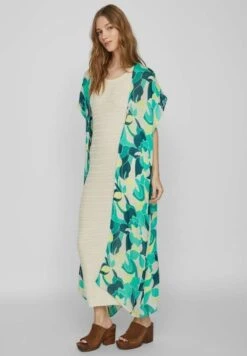 Vila Kaftan Gemusterter - Lichte Jas - Shaded Spruce -Vila 734dc3ba34204fdfb13cbfb7948994d8