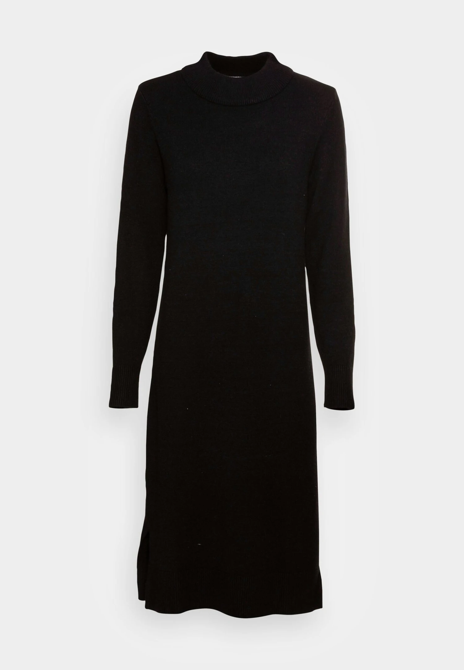 Vila Viril Crew Neck L/S Noos - Gebreide Jurk - Black 6 Vila Viril Crew Neck L/S Noos - Gebreide Jurk - Black - Afbeelding 4