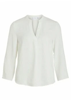 Vila Mit 3/4 Armeln V Ausschnitt - Blouse - Snow White 14 Vila Mit 3/4 Armeln V Ausschnitt - Blouse - Snow White -Vila 73c8f731534446c486a49a6c03debf10