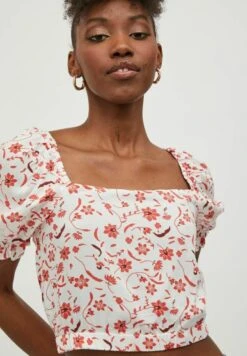 Petite- Blouse - Cloud Dancer -Vila 74ed594d71ea49cf915d59f760bd3f5c