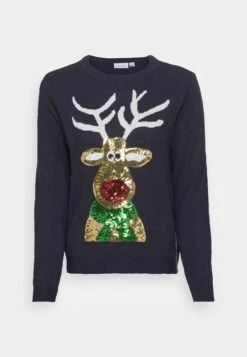 Vila Vicupid Christmas - Trui - Navy Blazer