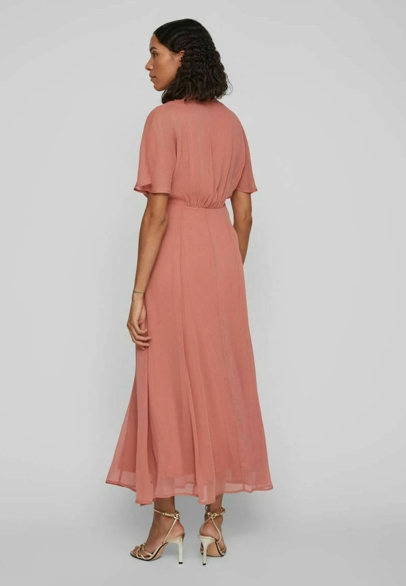 Vila Langes - Cocktailjurk - Brick Dust 5 Vila Langes - Cocktailjurk - Brick Dust - Afbeelding 3