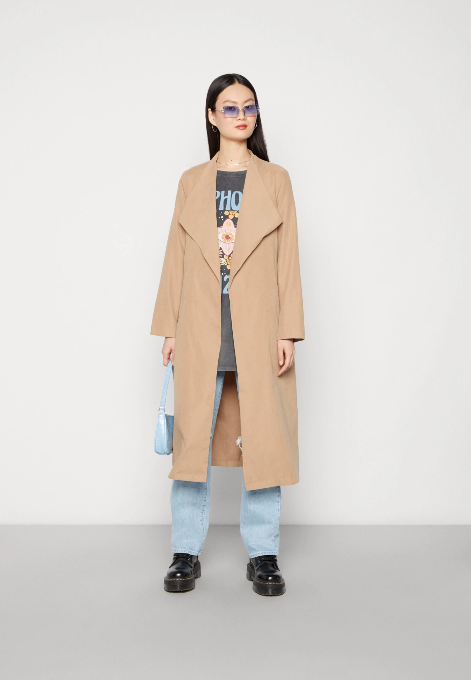 Vila Vipeach- Trenchcoat - Toasted Coconut 4 Vila Vipeach- Trenchcoat - Toasted Coconut - Afbeelding 2