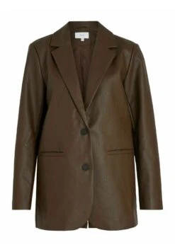 Vila Leren Jas - Demitasse -Vila 796c35a7ad764f61b235c86e9b5c165b