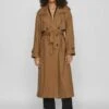 Langer - Trenchcoat - Malt Ball -Vila 7a902ca94d6b4be7add03937f946e130