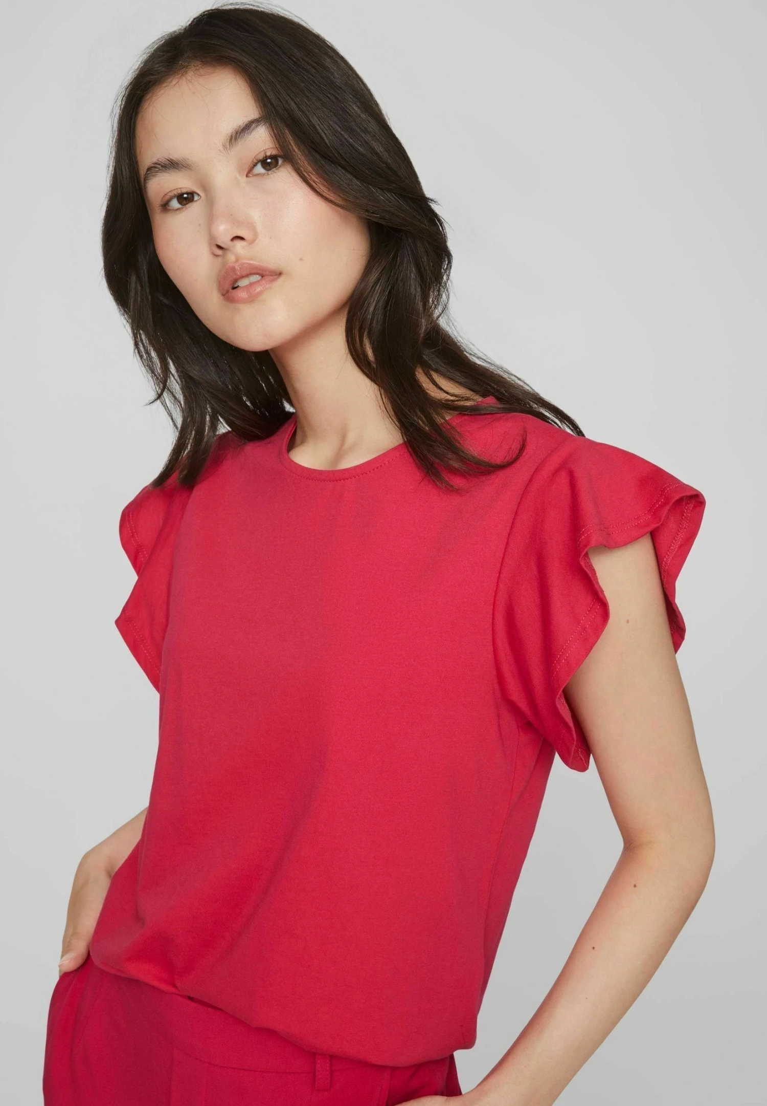 Vila Summer - T-Shirt Basic - Love Potion 6 Vila Summer - T-Shirt Basic - Love Potion - Afbeelding 4