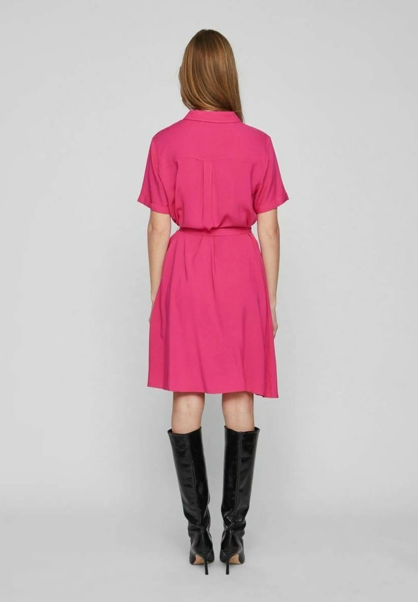 Vila Vipaya Noos - Blousejurk - Pink Yarrow 5 Vila Vipaya Noos - Blousejurk - Pink Yarrow - Afbeelding 3