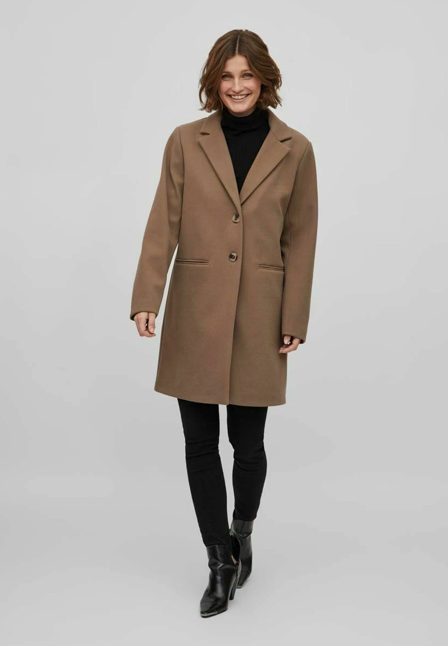 Vila Vipoko L/S - Blazer - Walnut 4 Vila Vipoko L/S - Blazer - Walnut - Afbeelding 2